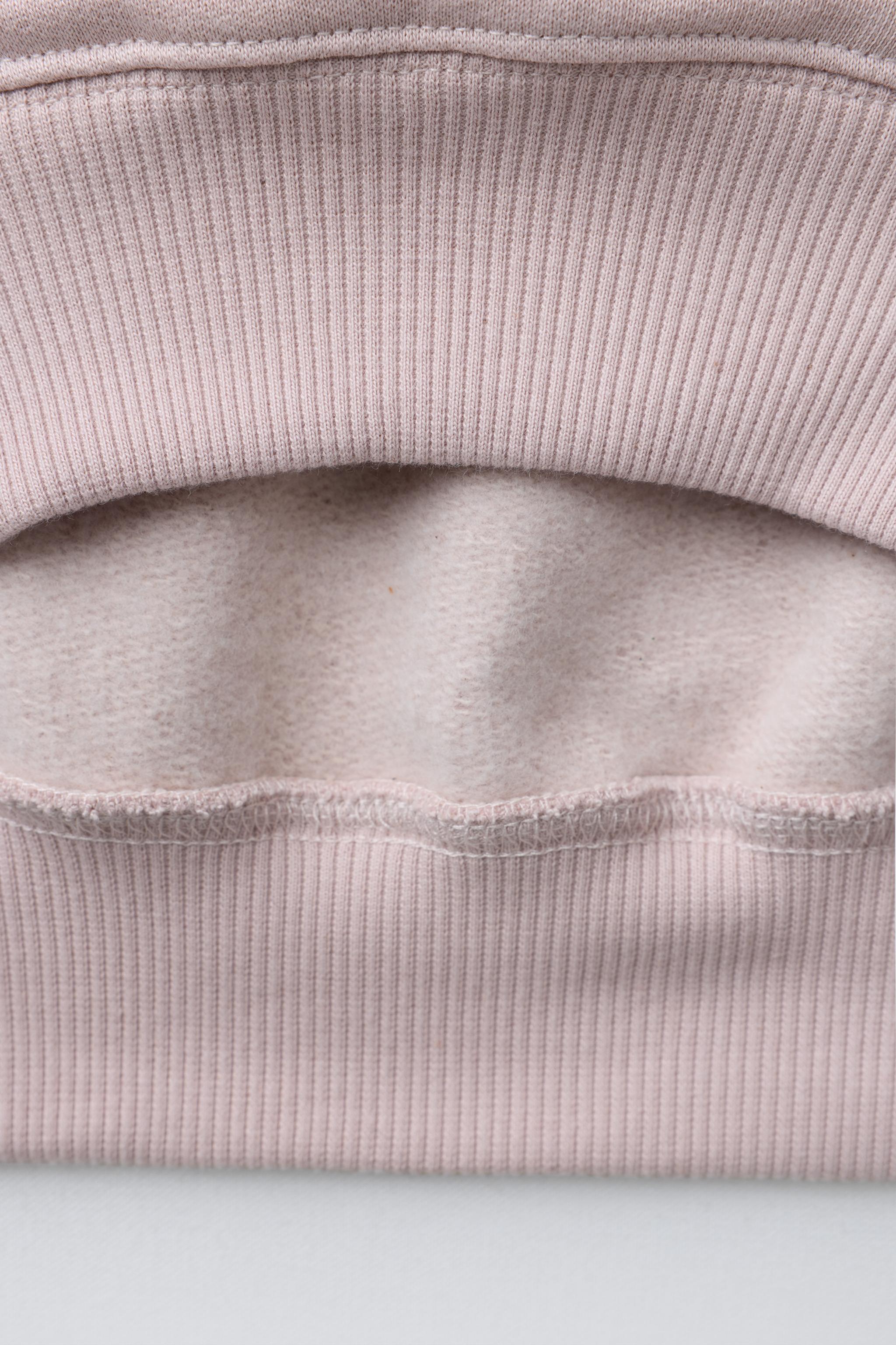 EMBROIDERED TEXT SWEATSHIRT